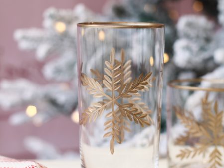 Snowflake Highball-Gold Online Sale