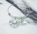 You are my sunshine Bracelet - Personalized Bracelet - Sunshine Heart Bracelet - Mother s Day Gift - Grandma Bracelet - Daughter Bracelet For Sale