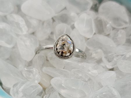 Stainless Steel Teardrop Cremation Ring Online Sale