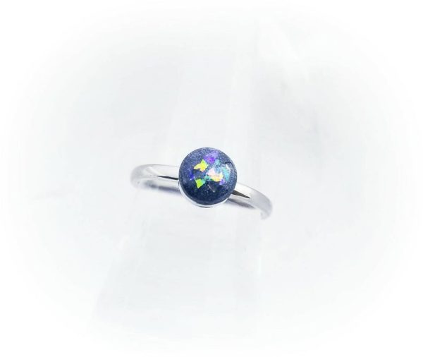 Stainless Steel Cremation Ring 6mm stone For Cheap