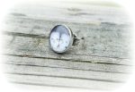 SALE* Sterling Silver Photo Ring - Custom Made - Any Photo! - Memorial Keepsake - Child Loss Gift - Hammered Ring For Sale