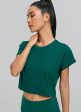 Cropped Cotton T-Shirt Online Hot Sale