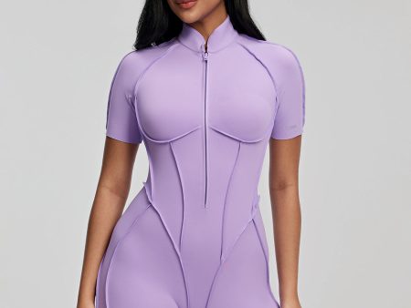 Sleek Shorts Catsuit For Discount